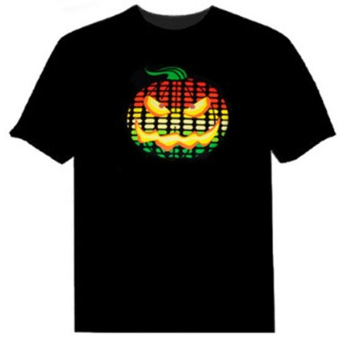 equalizer t shirt head woman halloween pumpkin design