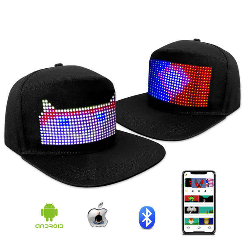 programmable LED hat