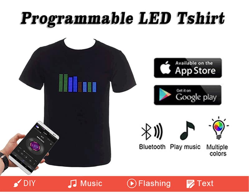 programmable LED shirt