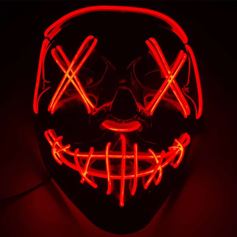 glow el wire masks