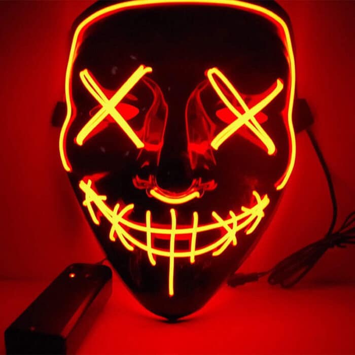glow el wire masks